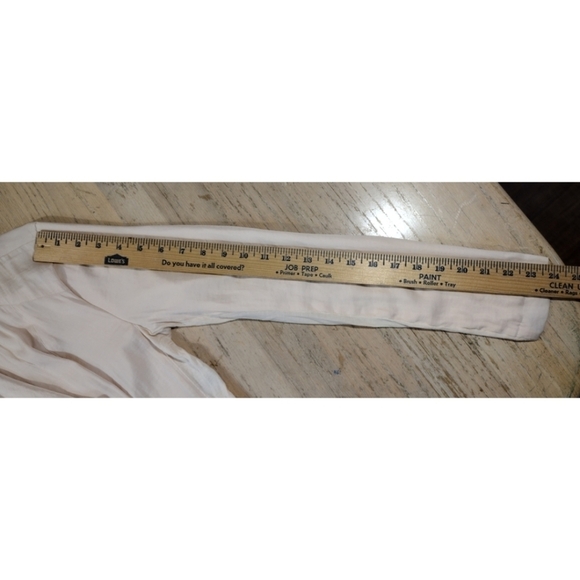 Jennifer Lopez pastel peach waterfall front zip long sleeve jacket shirt - Picture 9 of 11